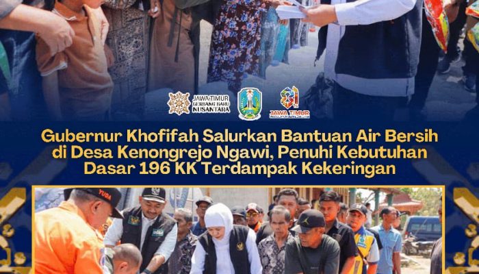 Atasi Krisis Air Bersih di Ngawi, Khofifah Siapkan Bantuan dan Dorong Solusi Jangka Panjang