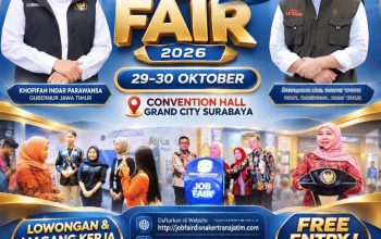 Pemprov Jatim Gelar Job Fair Inklusif 2026, 102 Perusahaan Buka Ribuan Lowongan Kerja