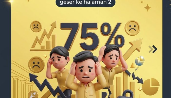 Survei CELIOS: 75 Persen Responden Mengaku Stres akibat Kebijakan Pemerintah Prabowo-Gibran