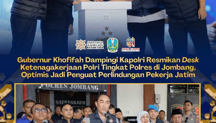 Khofifah: Pekerja Bukan Sekadar Bagian Produksi, tetapi Penggerak Ekonomi dan Pembangunan Daerah